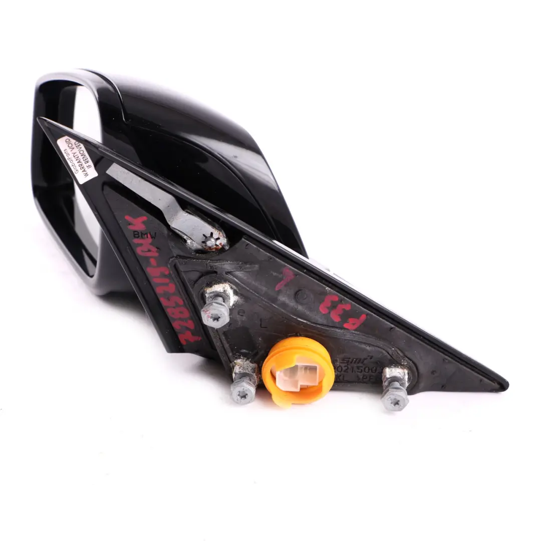 BMW 4 Series F32 F33 M Sport High Gloss Heated Left Wing Mirror N/S Black - SKU rhd-7285219-BLK - Part number 7285219