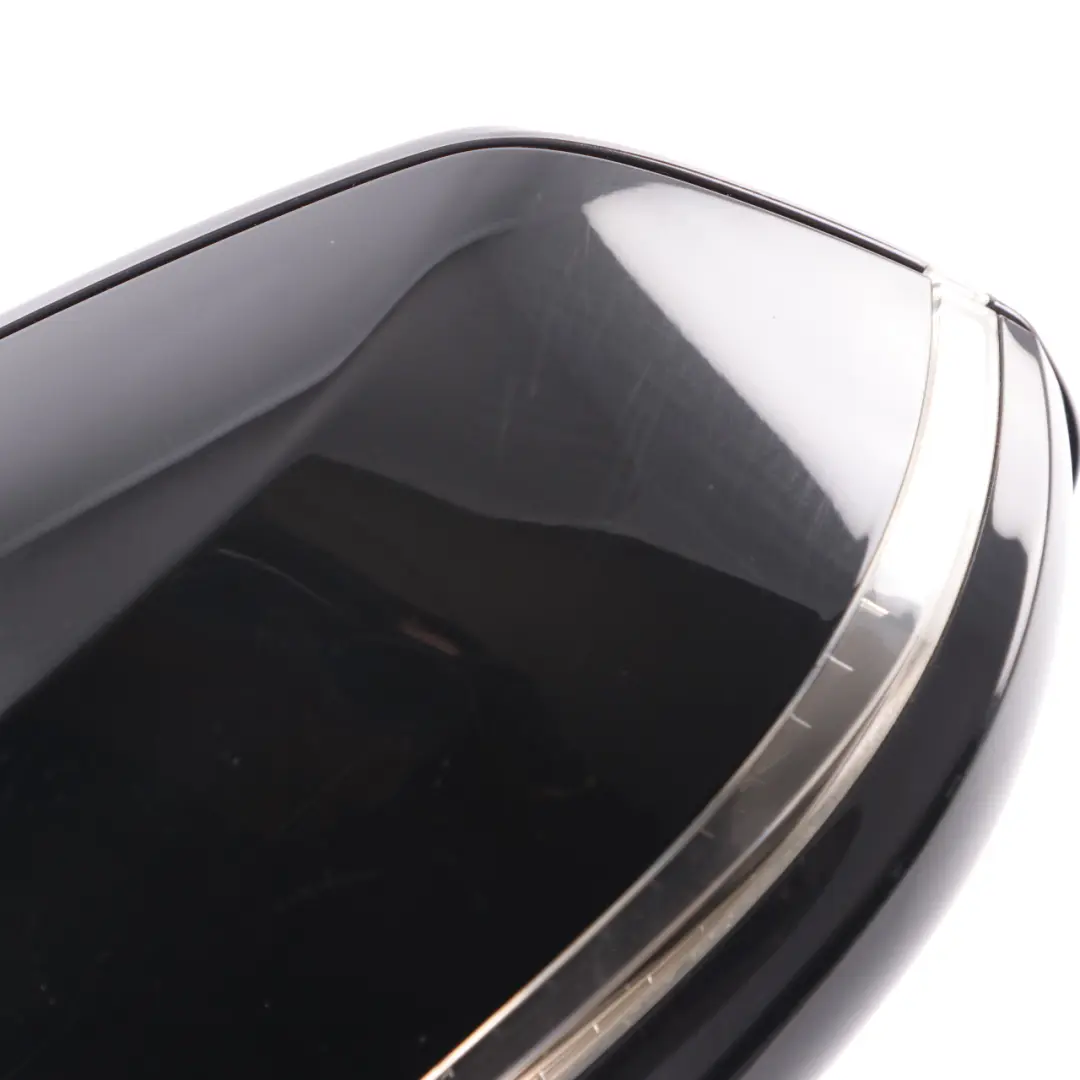 BMW F32 F33 Wing Mirror Heated Left N/S Shadow Line Black Sapphire - 475 - SKU rhd-7285219-BS - Part number 7285219