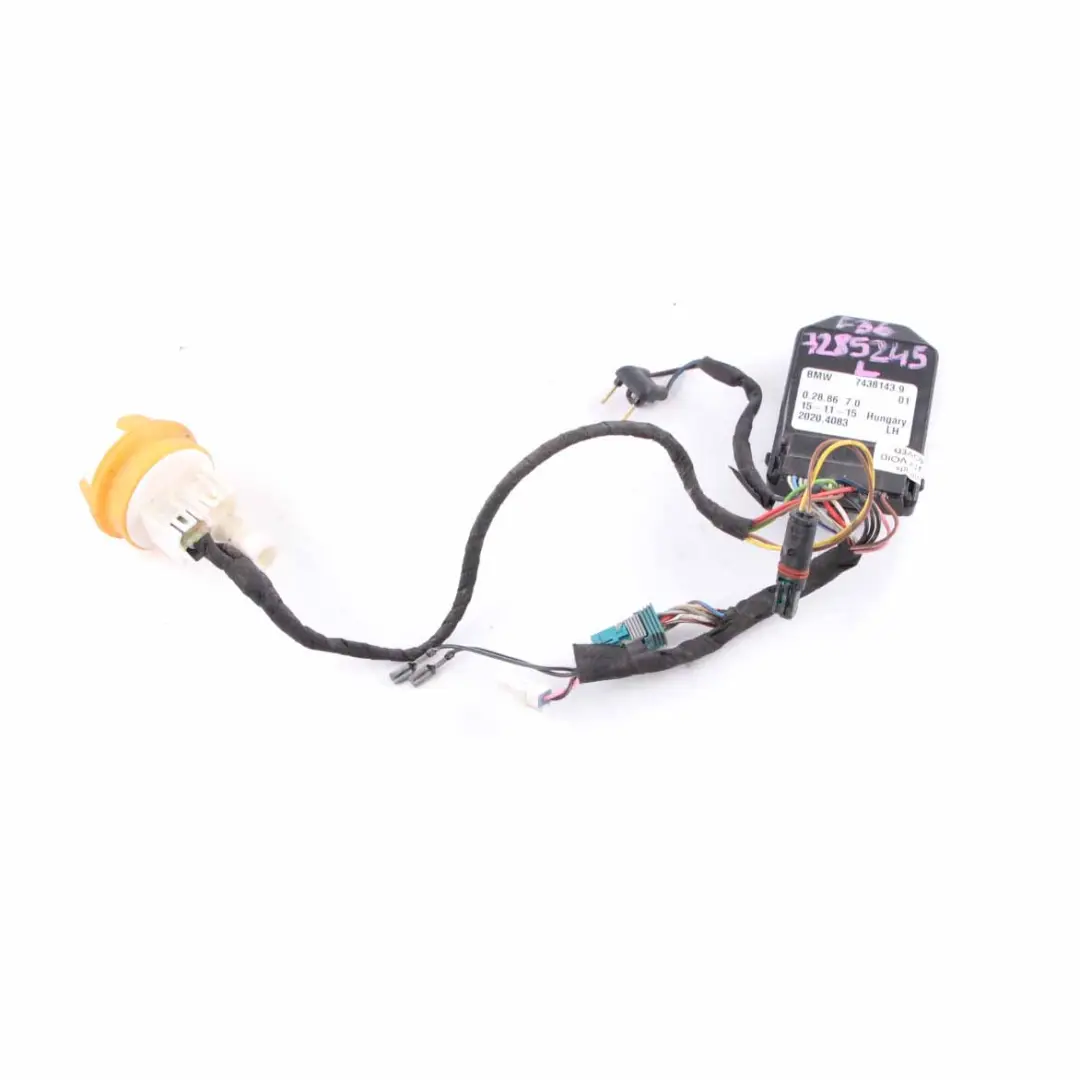 BMW F36 Control Unit Module Wing Mirror Memory 5 Pin Left N/S - SKU 7438143 - Part number 7438143