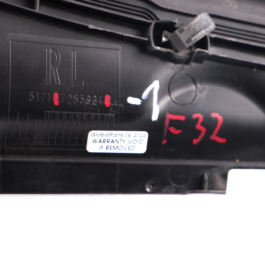 BMW F32 F82 F83 LCI M4 Cover Windscreen Panel Scuttle Plate Covering - SKU rhd-7285921-1 - Part number 7285921