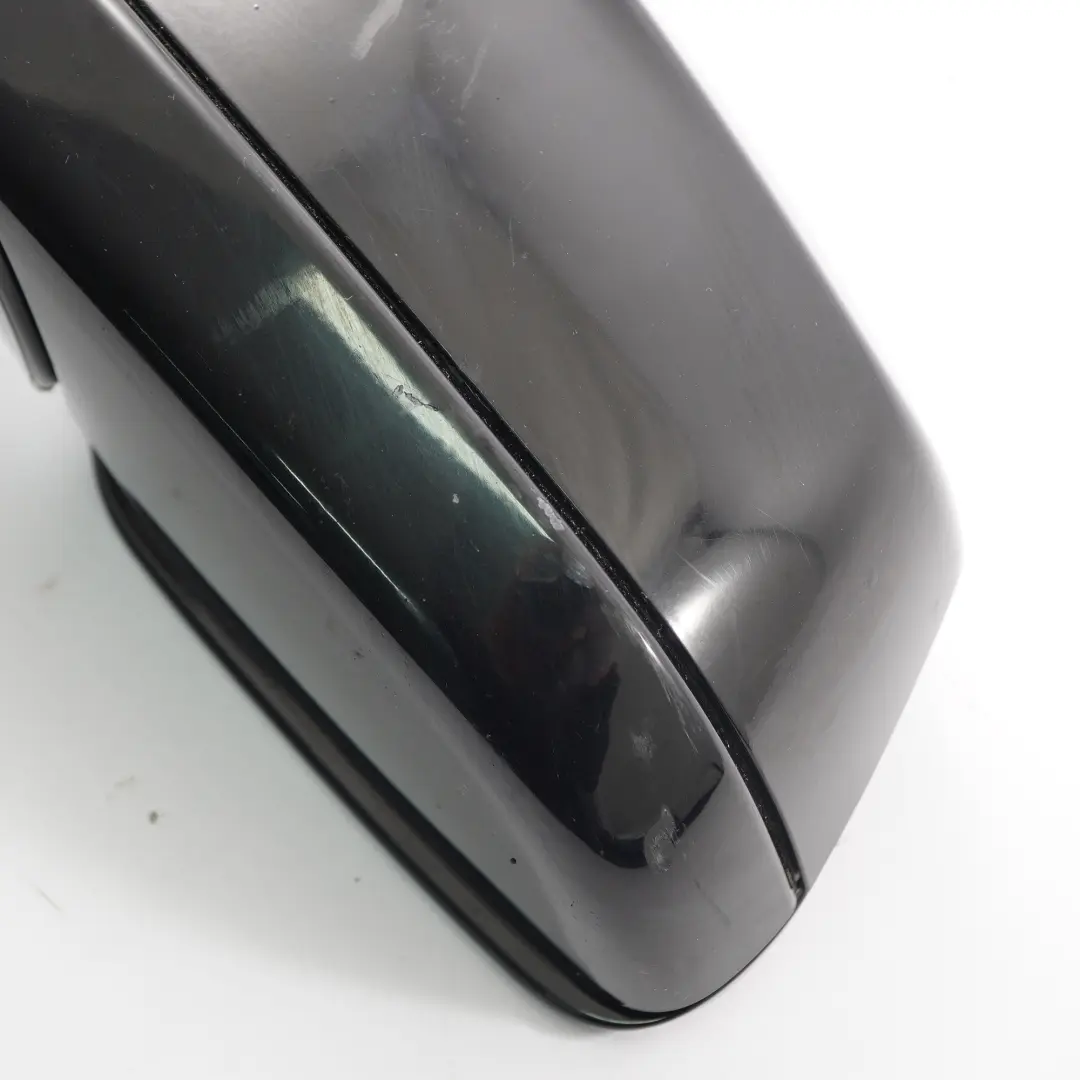  Wing Mirror BMW F12 F13 Heated Door Left N/S High Gloss Carbon Black - 416 - SKU rhd-7286409-CAR - Part number 7286409