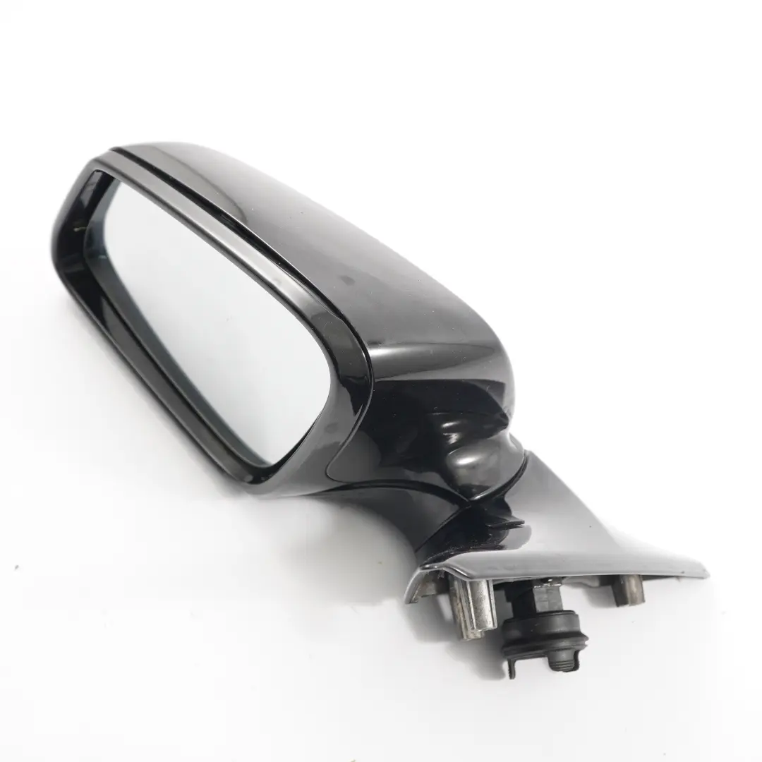  Wing Mirror BMW F12 F13 Heated Door Left N/S High Gloss Carbon Black - 416 - SKU rhd-7286409-CAR - Part number 7286409