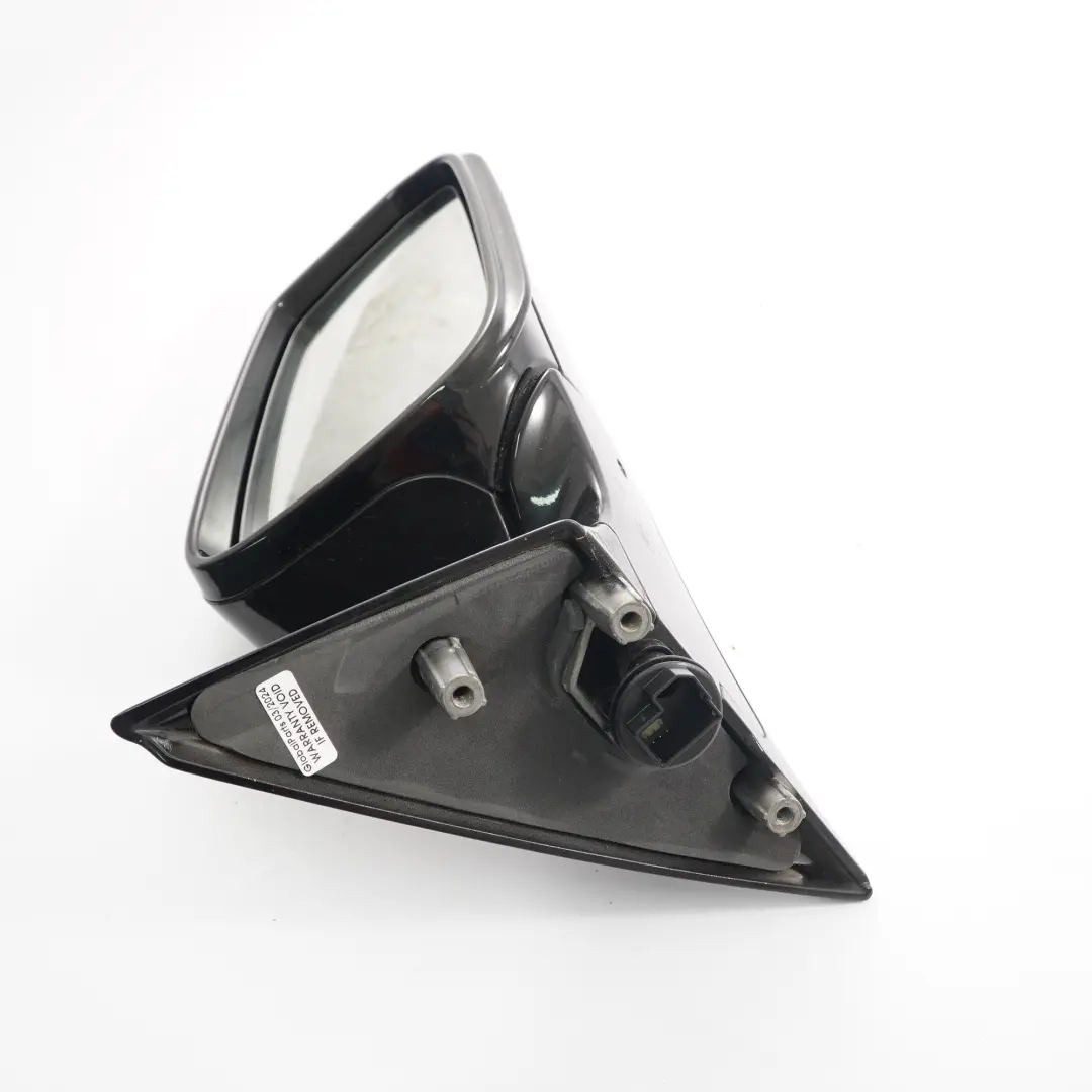 Wing Mirror BMW F12 F13 Heated Door Right O/S High Gloss Carbon Black - 416 - SKU rhd-7286410-CAR - Part number 7286410