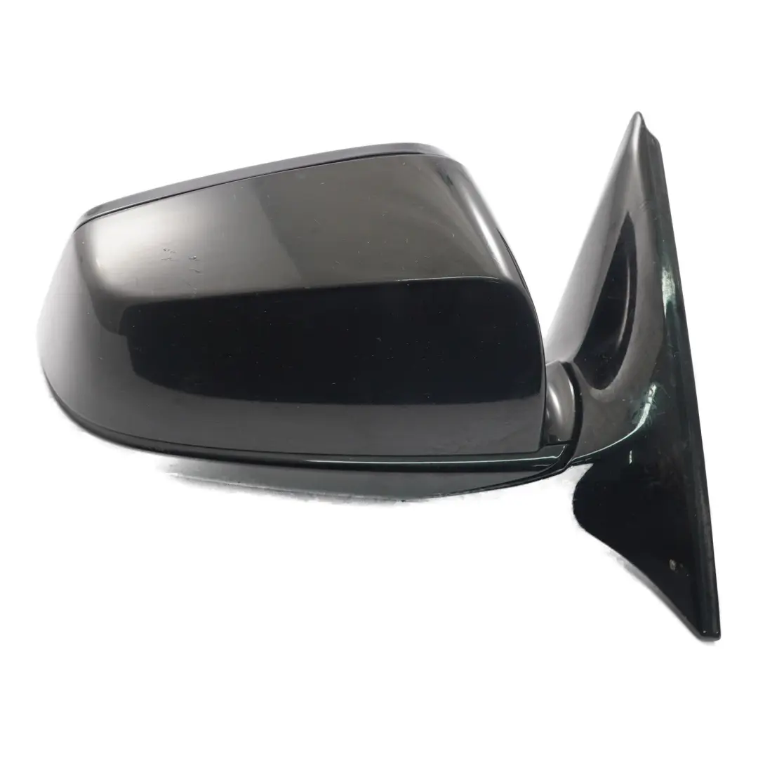  Wing Mirror BMW F12 F13 Heated Door Right O/S High Gloss Carbon Black - 416 - SKU rhd-7286410-CAR - Part number 7286410