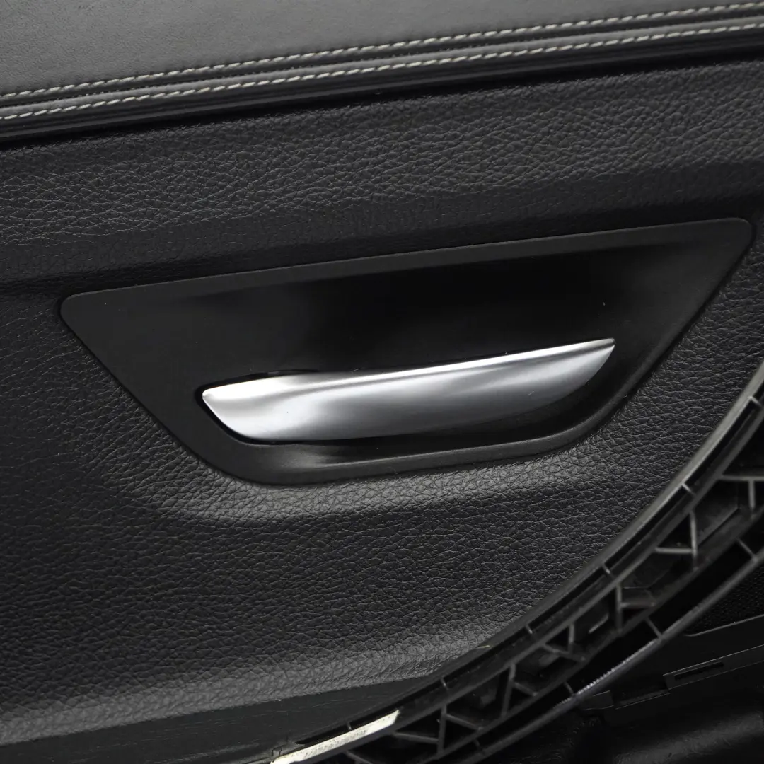 Door Card Front Left N/S Lining Trim Leather Dakota Black to BMW F12 F13 with Part number 7288465 BMW F12 F13 Door Card Front Left N/S Lining Trim Leather Dakota Black - SKU rhd-7288465 - Part number 7288465