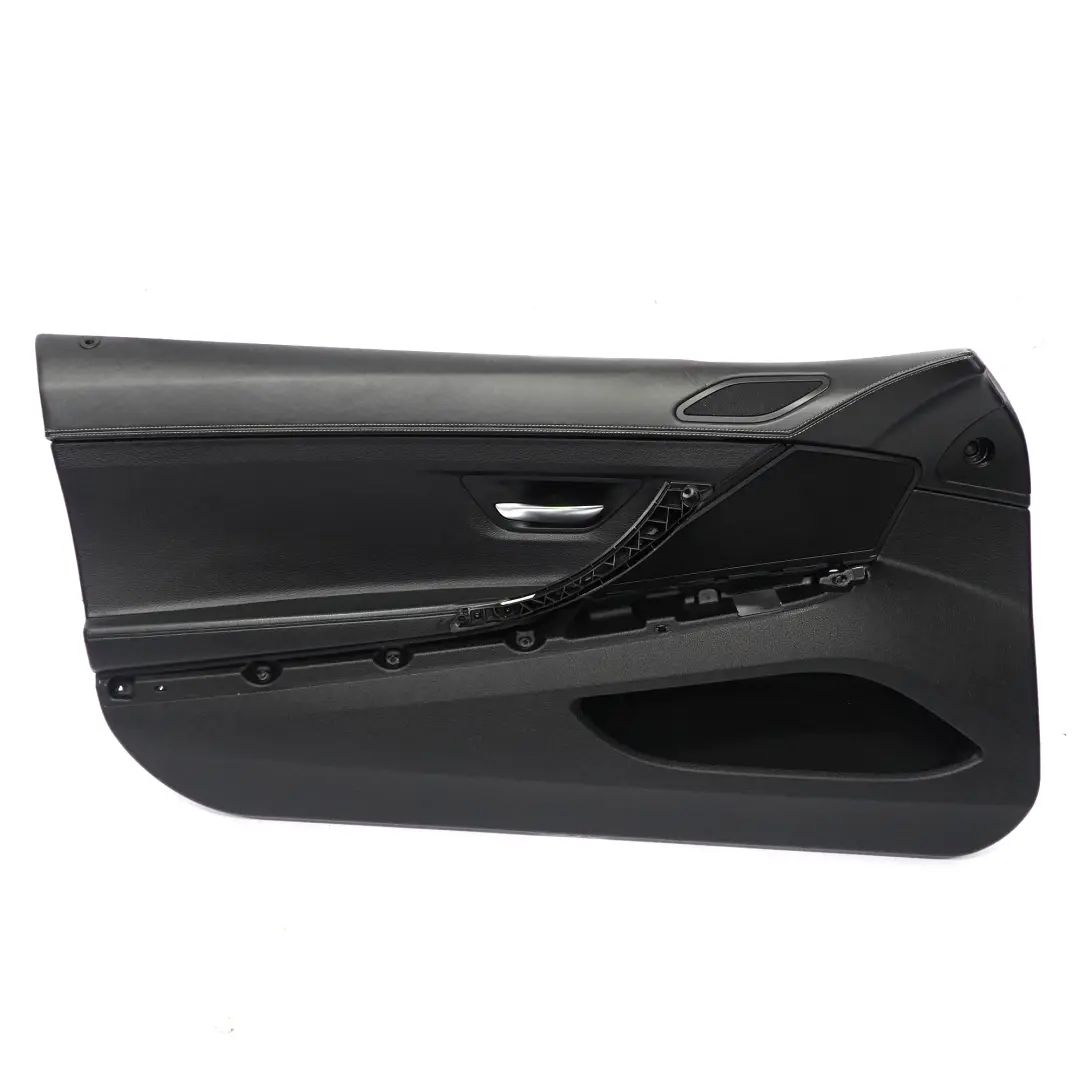 BMW F12 F13 Door Card Front Left N/S Lining Trim Leather Dakota Black - SKU rhd-7288465 - Part number 7288465