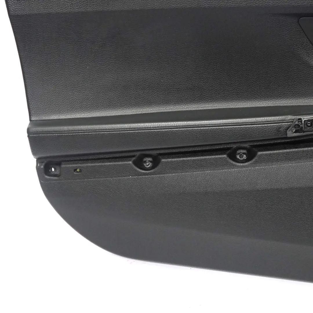 Door Card Front Left N/S Lining Trim Leather Dakota Black to BMW F12 F13 with Part number 7288465 BMW F12 F13 Door Card Front Left N/S Lining Trim Leather Dakota Black - SKU rhd-7288465 - Part number 7288465