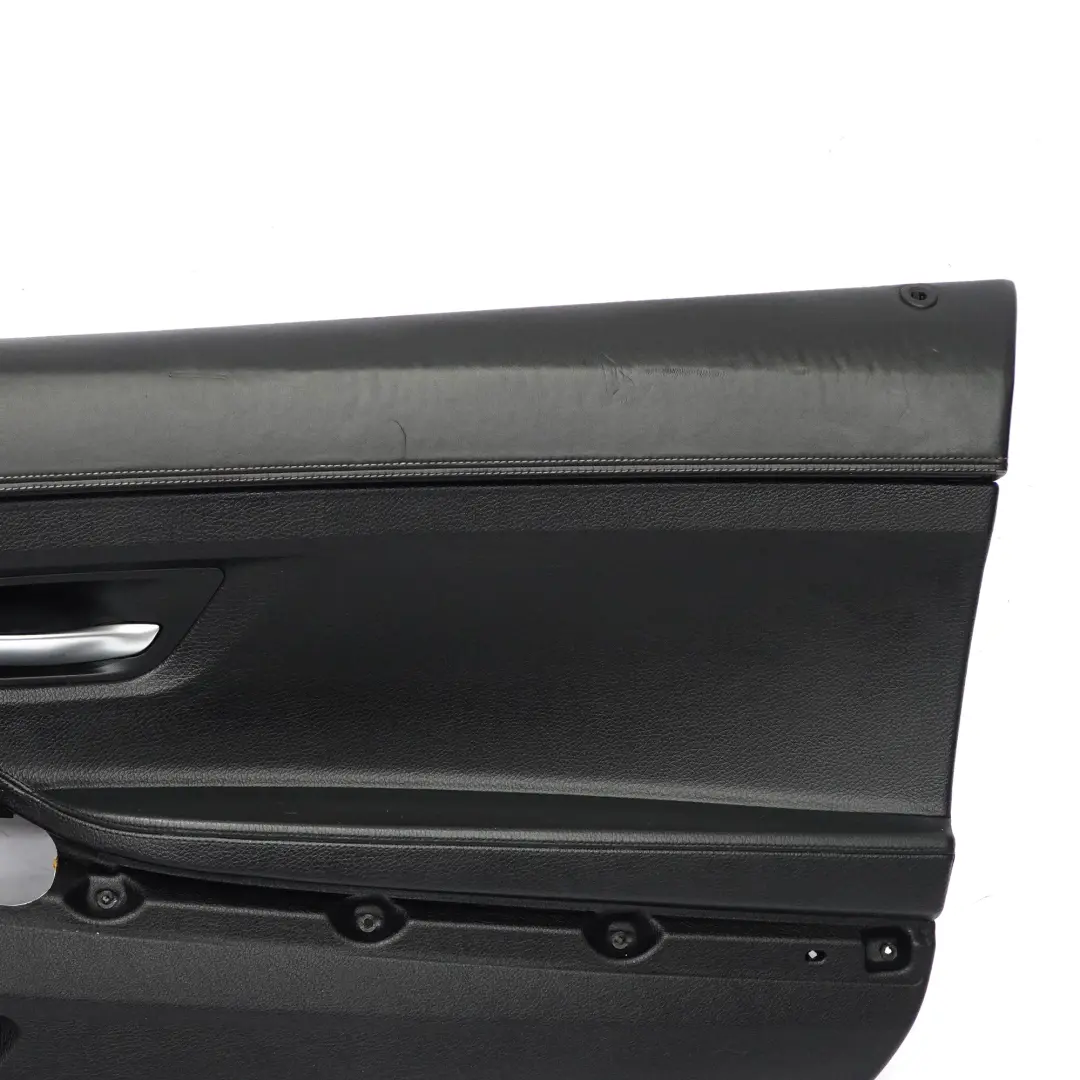 Door Card Front Right O/S Lining Trim Leather Dakota Black to BMW F12 F13 with Part number 7288466 BMW F12 F13 Door Card Front Right O/S Lining Trim Leather Dakota Black - SKU rhd-7288466 - Part number 7288466