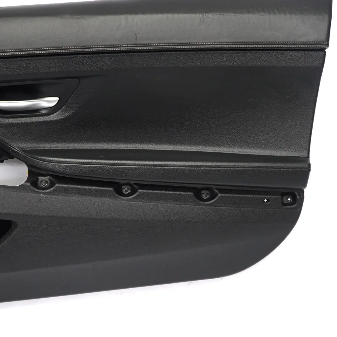 BMW F12 F13 Door Card Front Right O/S Lining Trim Leather Dakota Black - SKU rhd-7288466 - Part number 7288466