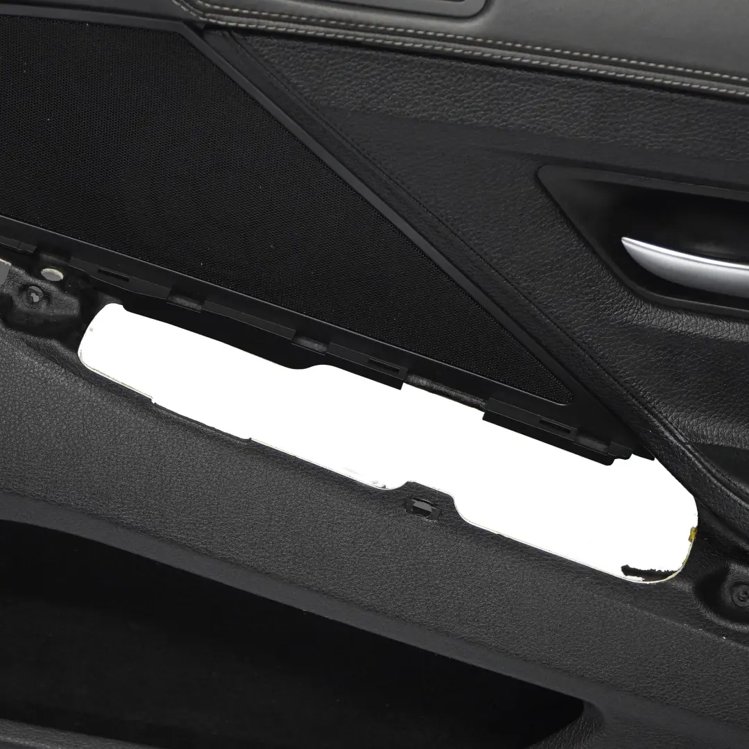 BMW F12 F13 Door Card Front Right O/S Lining Trim Leather Dakota Black - SKU rhd-7288466 - Part number 7288466