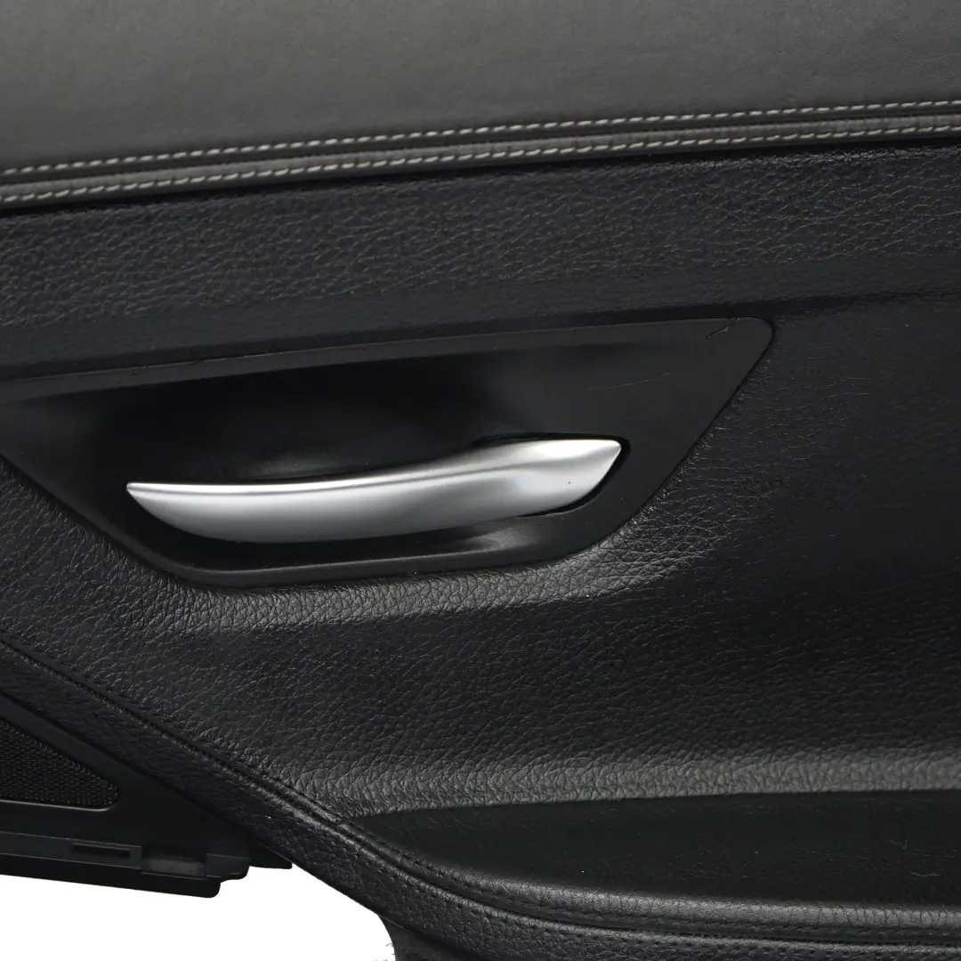 Door Card Front Right O/S Lining Trim Leather Dakota Black to BMW F12 F13 with Part number 7288466 BMW F12 F13 Door Card Front Right O/S Lining Trim Leather Dakota Black - SKU rhd-7288466 - Part number 7288466