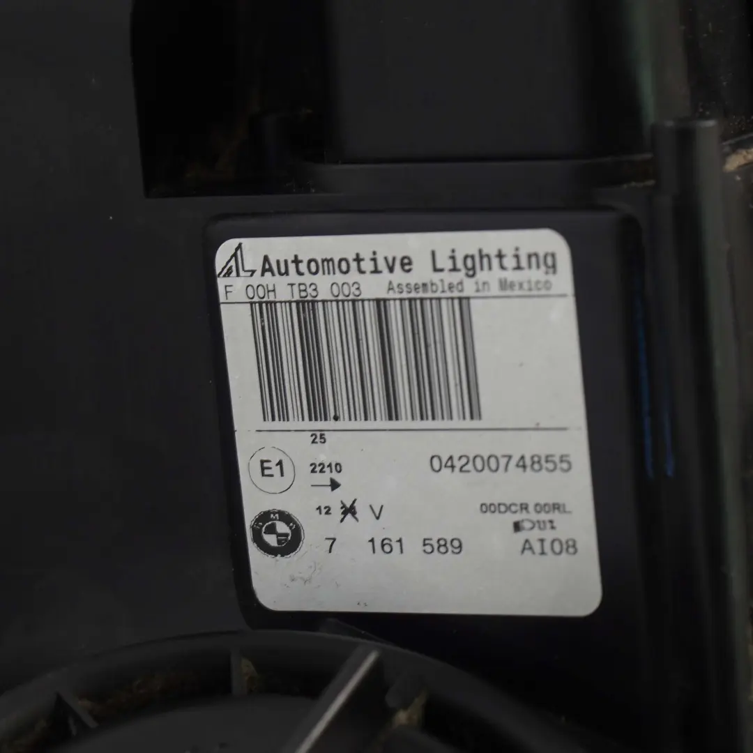 Bi-Xenon Headlight BMW X5 E70 Front Headlamp Lamp Light Left N/S 7161589 to with Part number 7288993 Bi-Xenon Headlight BMW X5 E70 Front Headlamp Lamp Light Left N/S 7161589 - SKU rhd-7288993 - Part number 7288993