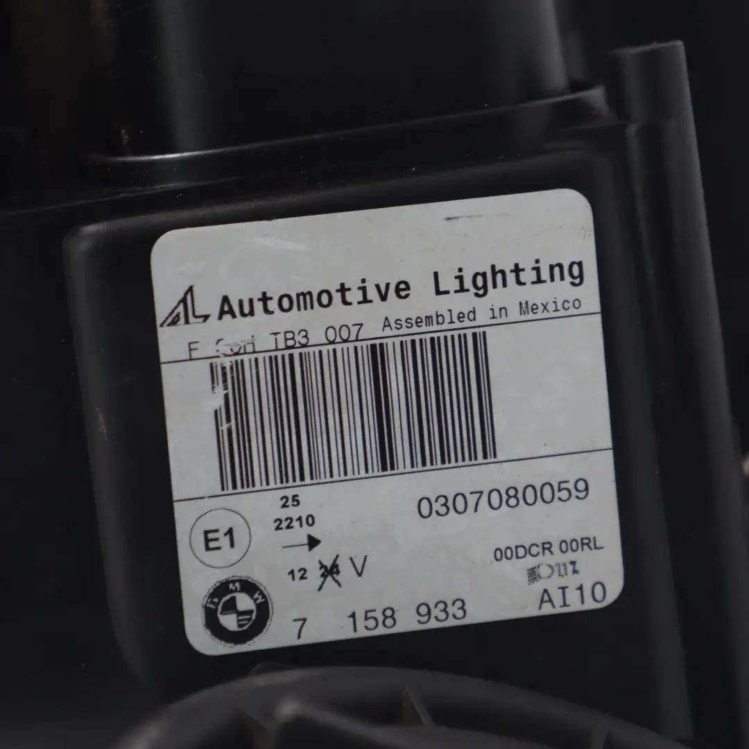 BMW X5 E70 AHL-Xenon Headlight Headlamp Front Light Lamp Left N/S 7158933 - SKU rhd-7288997-1 - Part number 7288997