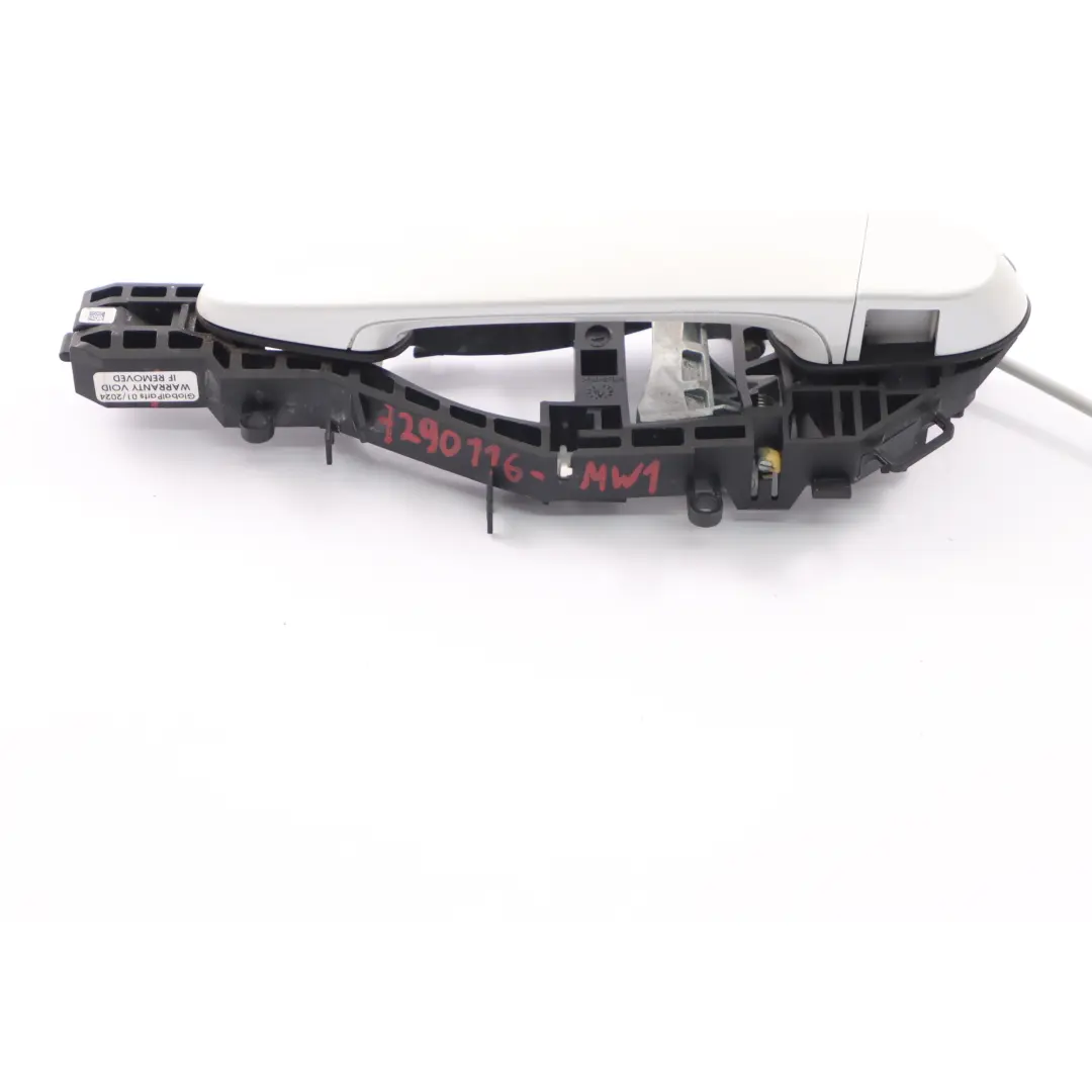  Door Handle BMW F32 F33 F82 M4 Grab Front Left N/S Outside Mineral White - A96 - SKU rhd-7290116-MW1 - Part number 7290116