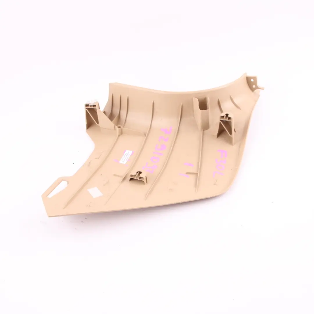  Trim Cover BMW F30 F31 F80 M3 Front Left Lateral Trim Panel Veneto Beige 7221905 - SKU rhd-7291093 - Part number 7291093