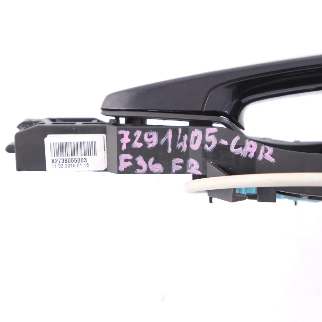 Grab Handle BMW F36 Front Right Door O/S Carbonschwarz Metallic Carbon Black 416 to with Part number 7291405 Grab Handle BMW F36 Front Right Door O/S Carbonschwarz Metallic Carbon Black 416 - SKU rhd-7291405-CAR - Part number 7291405