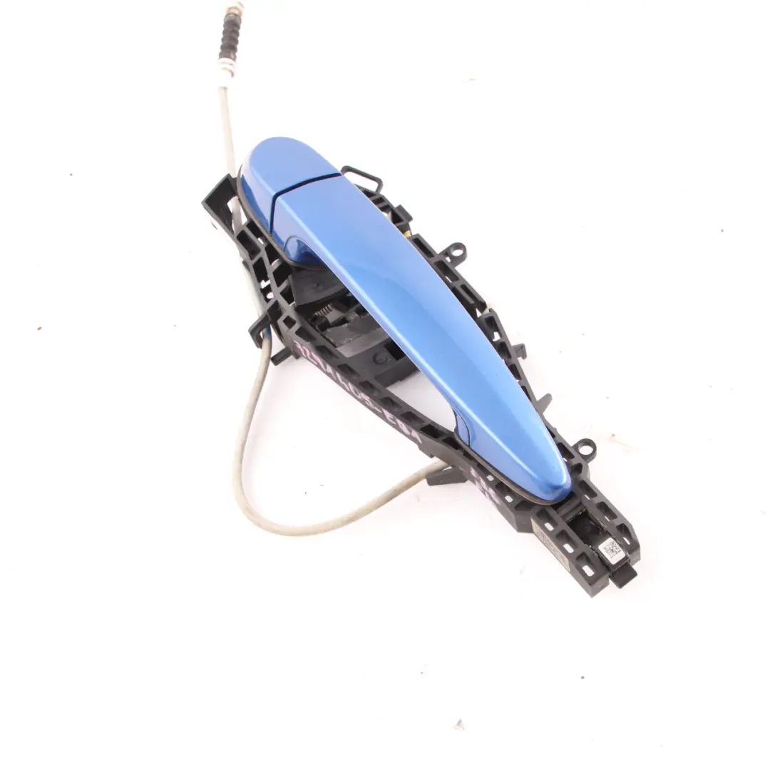 Grab Handle BMW F36 1 Front Left Door N/S Outside Estorilblau Blue Metallic B45 to with Part number 7291405 Grab Handle BMW F36 1 Front Left Door N/S Outside Estorilblau Blue Metallic B45 - SKU rhd-7291405-EB1 - Part number 7291405