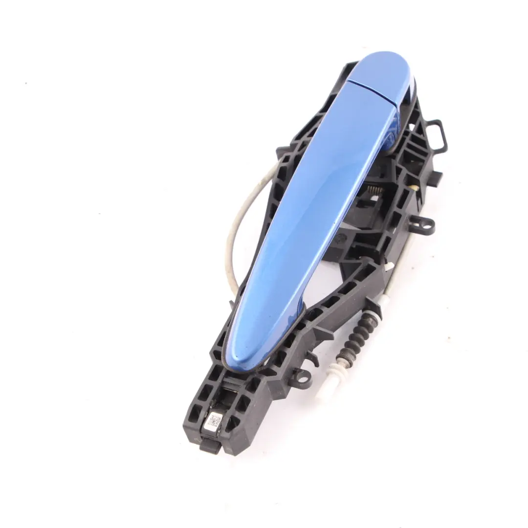 Grab Handle BMW F36 1 Front Left Door N/S Outside Estorilblau Blue Metallic B45 to with Part number 7291405 Grab Handle BMW F36 1 Front Left Door N/S Outside Estorilblau Blue Metallic B45 - SKU rhd-7291405-EB1 - Part number 7291405