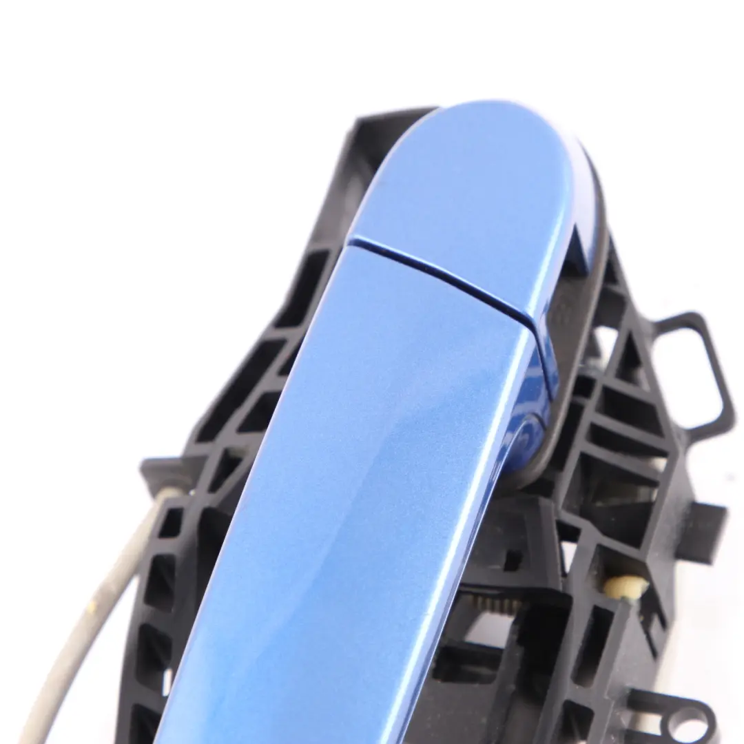 Grab Handle BMW F36 1 Front Left Door N/S Outside Estorilblau Blue Metallic B45 to with Part number 7291405 Grab Handle BMW F36 1 Front Left Door N/S Outside Estorilblau Blue Metallic B45 - SKU rhd-7291405-EB1 - Part number 7291405
