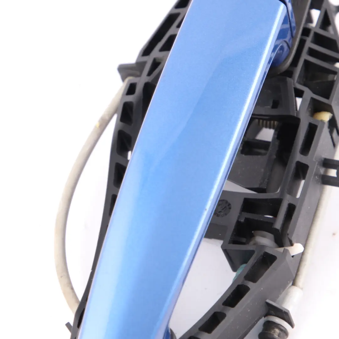 Grab Handle BMW F36 1 Front Left Door N/S Outside Estorilblau Blue Metallic B45 to with Part number 7291405 Grab Handle BMW F36 1 Front Left Door N/S Outside Estorilblau Blue Metallic B45 - SKU rhd-7291405-EB1 - Part number 7291405
