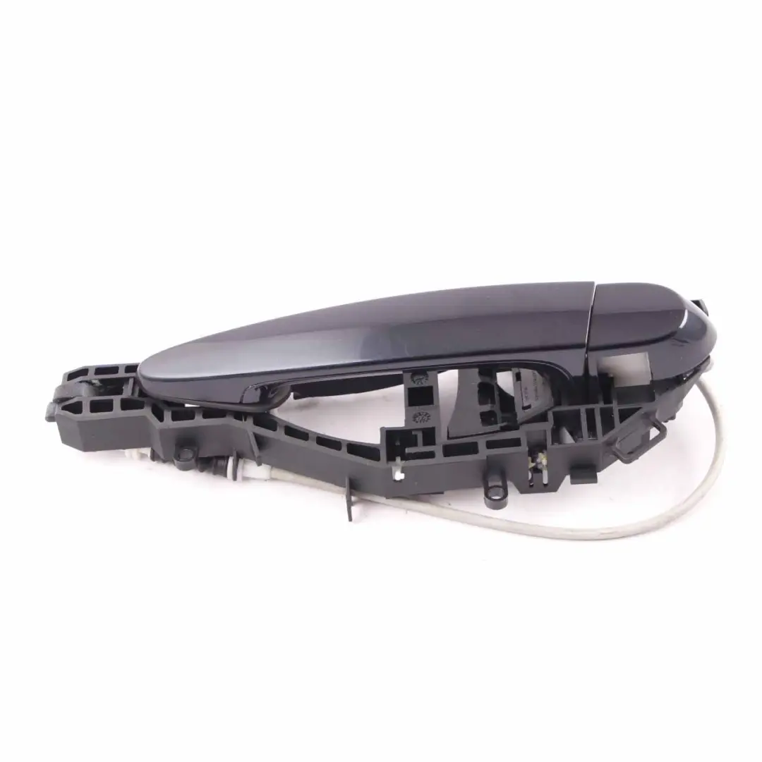  Grab Handle BMW F36 Rear Left Door N/S Carbonschwarz Metallic Carbon Black 416 - SKU 7291413-CAR1 - Part number 7291413