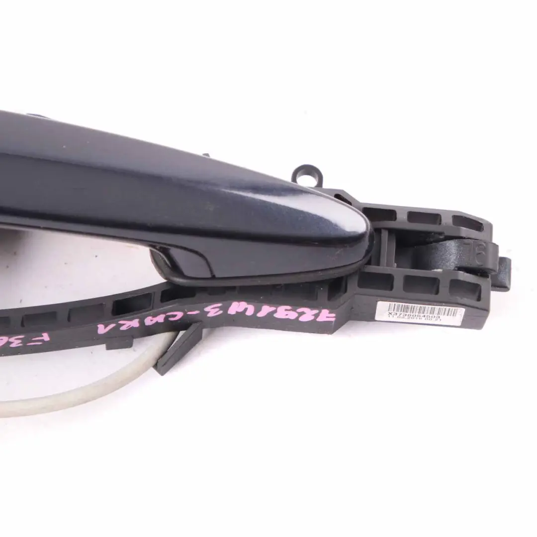 Maniglia BMW F36 Porta Posteriore Sinistra Carbonschwarz Metallic Carbon Black - SKU 7291413-CAR1 - Numero di parte 7291413
