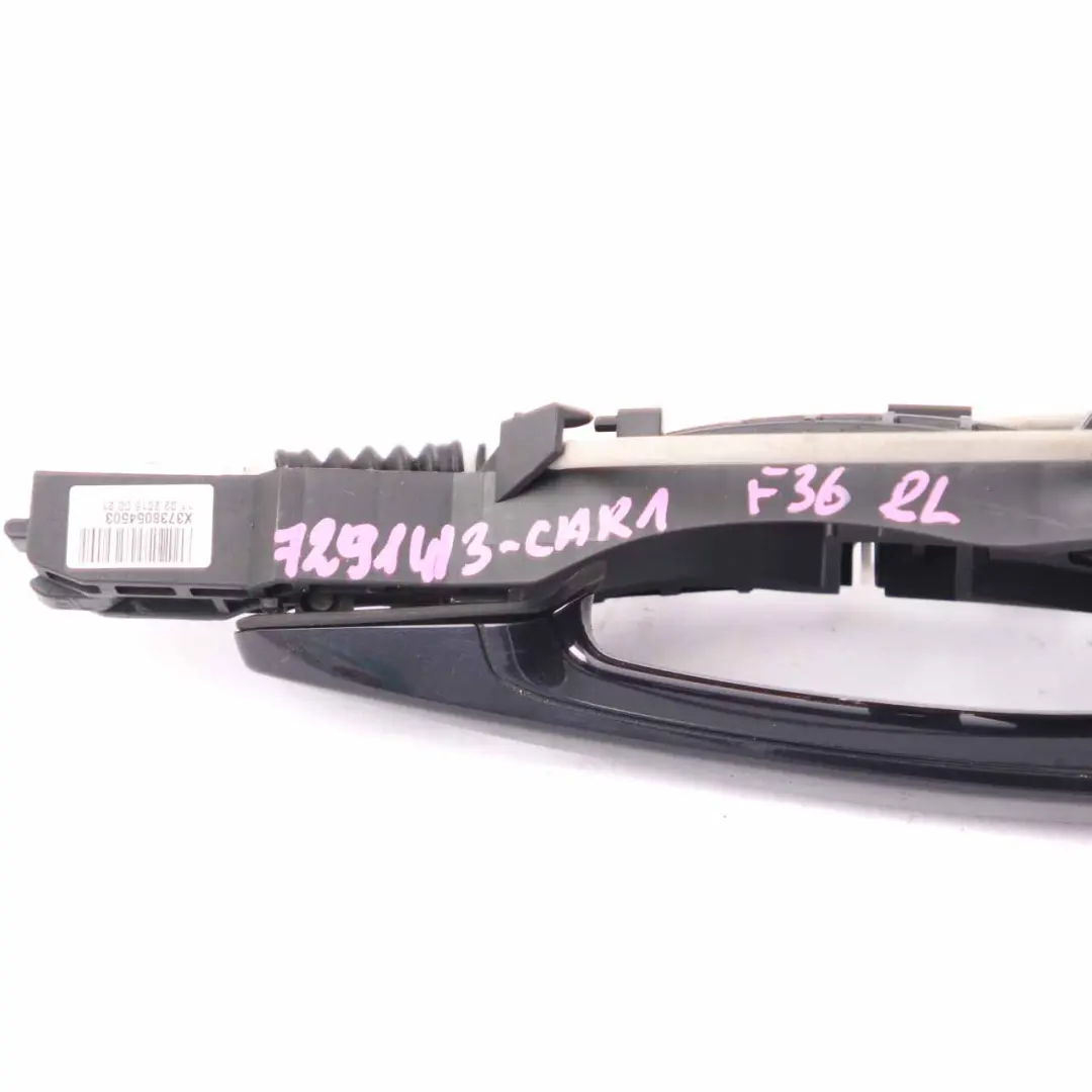 Poignée BMW F36 Porte Arrière Gauche N/S Carbonschwarz Metallic Carbon Black 416 pour à propos du numéro de pièce 7291413 Poignée BMW F36 Porte Arrière Gauche N/S Carbonschwarz Metallic Carbon Black 416 - SKU 7291413-CAR1 - Numéro de pièce 7291413