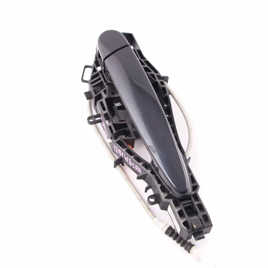  Grab Handle BMW F36 Rear Right Door O/S Carbonschwarz Metallic Carbon Black 416 - SKU 7291413-CAR - Part number 7291413