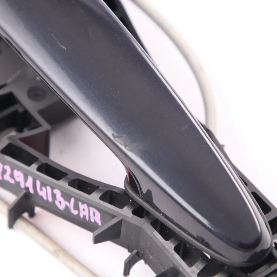  Grab Handle BMW F36 Rear Right Door O/S Carbonschwarz Metallic Carbon Black 416 - SKU 7291413-CAR - Part number 7291413