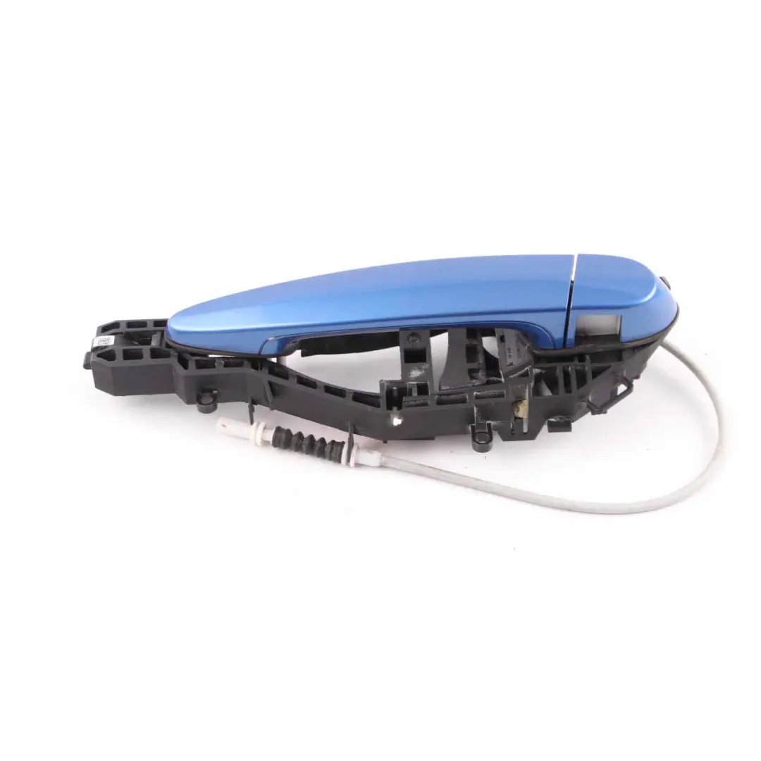 Grab Handle BMW F36 Rear Left Door N/S Estorilblau Estoril Blue Metallic B45 to with Part number 7291413 Grab Handle BMW F36 Rear Left Door N/S Estorilblau Estoril Blue Metallic B45 - SKU rhd-7291413-EB - Part number 7291413