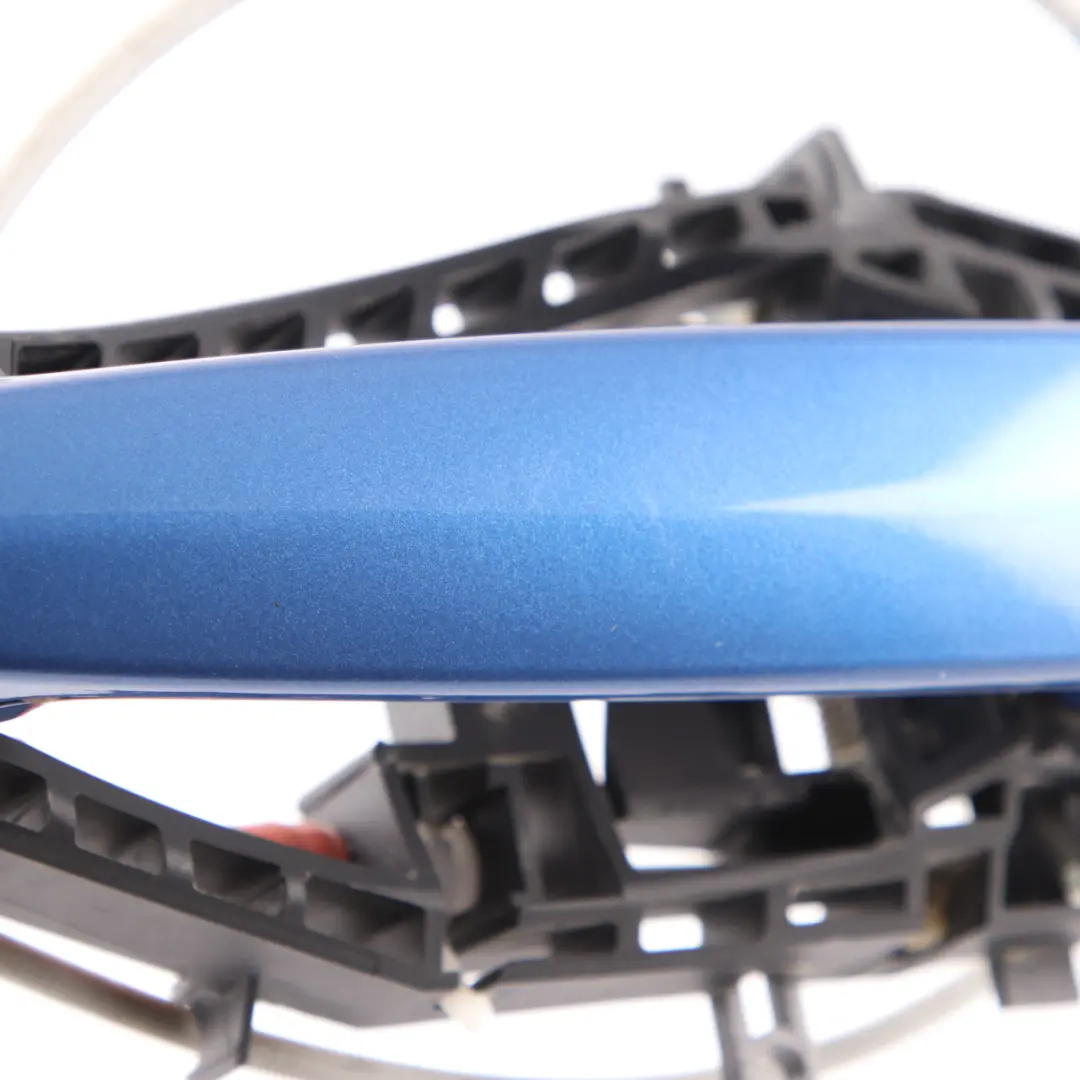 Grab Handle BMW F36 Rear Left Door N/S Estorilblau Estoril Blue Metallic B45 to with Part number 7291413 Grab Handle BMW F36 Rear Left Door N/S Estorilblau Estoril Blue Metallic B45 - SKU rhd-7291413-EB - Part number 7291413