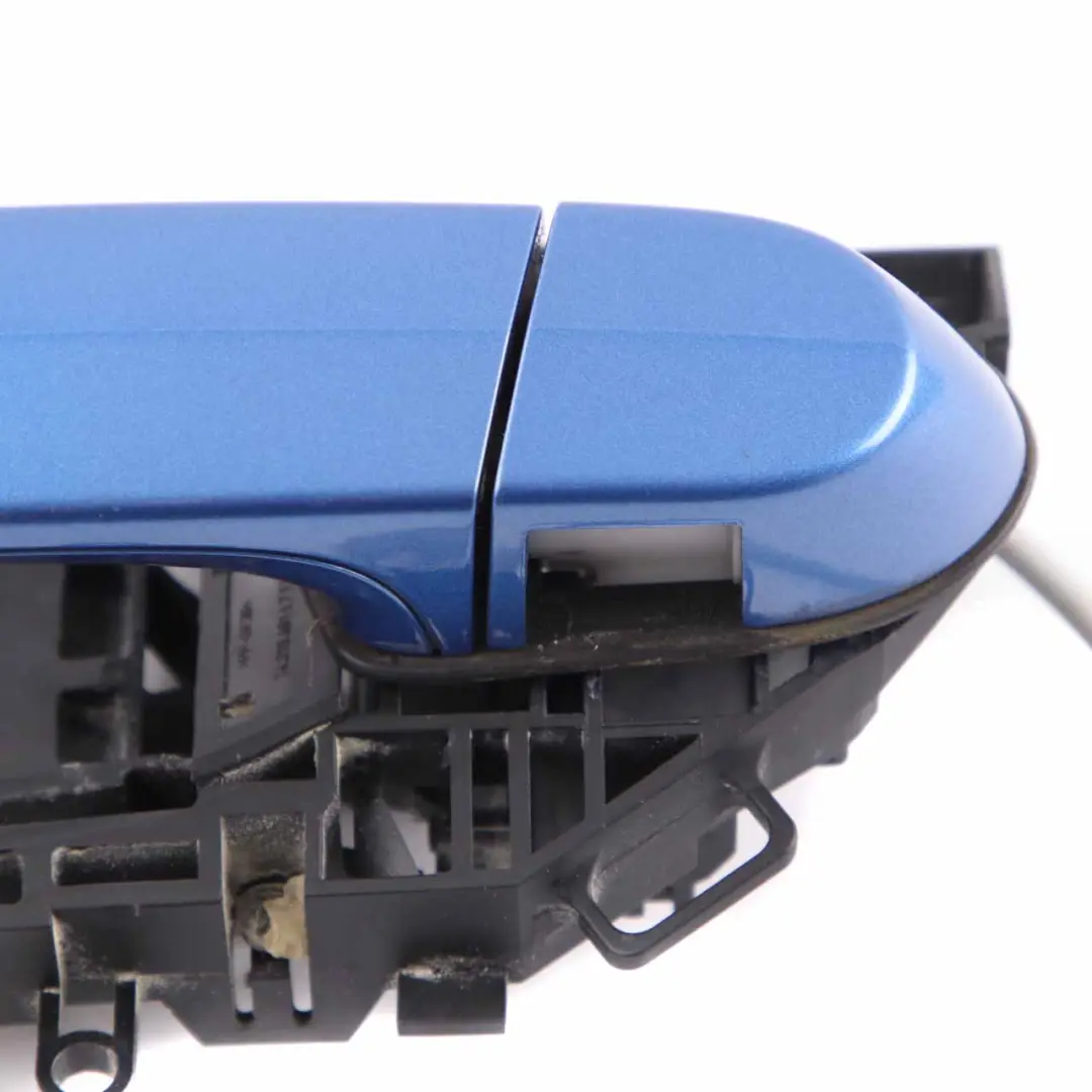 Grab Handle BMW F36 Rear Left Door N/S Estorilblau Estoril Blue Metallic B45 to with Part number 7291413 Grab Handle BMW F36 Rear Left Door N/S Estorilblau Estoril Blue Metallic B45 - SKU rhd-7291413-EB - Part number 7291413