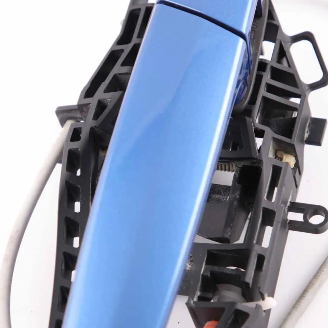 Grab Handle BMW F36 Rear Left Door N/S Estorilblau Estoril Blue Metallic B45 to with Part number 7291413 Grab Handle BMW F36 Rear Left Door N/S Estorilblau Estoril Blue Metallic B45 - SKU rhd-7291413-EB - Part number 7291413