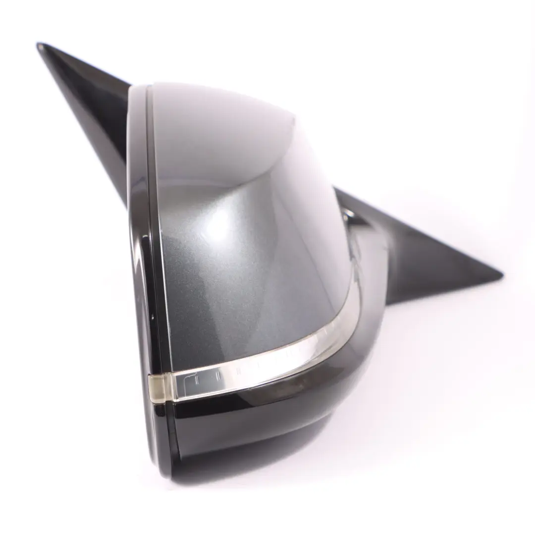 BMW F34 Wing Mirror High Gloss Heated Door Right O/S Outside Mineral Grey B39 - SKU rhd-7291534-MG - Part number 7291534