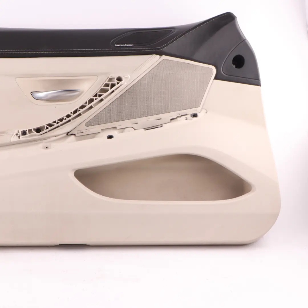 BMW F12 F13 Door Card Front Left N/S Lining Panel Leather Dakota Ivory White - SKU rhd-7291769 - Part number 7291769