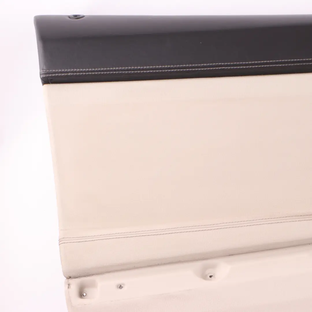 Door Card Front Left N/S Lining Panel Leather Dakota Ivory White to BMW F12 F13 with Part number 7288469 BMW F12 F13 Door Card Front Left N/S Lining Panel Leather Dakota Ivory White - SKU rhd-7288469 - Part number 7288469