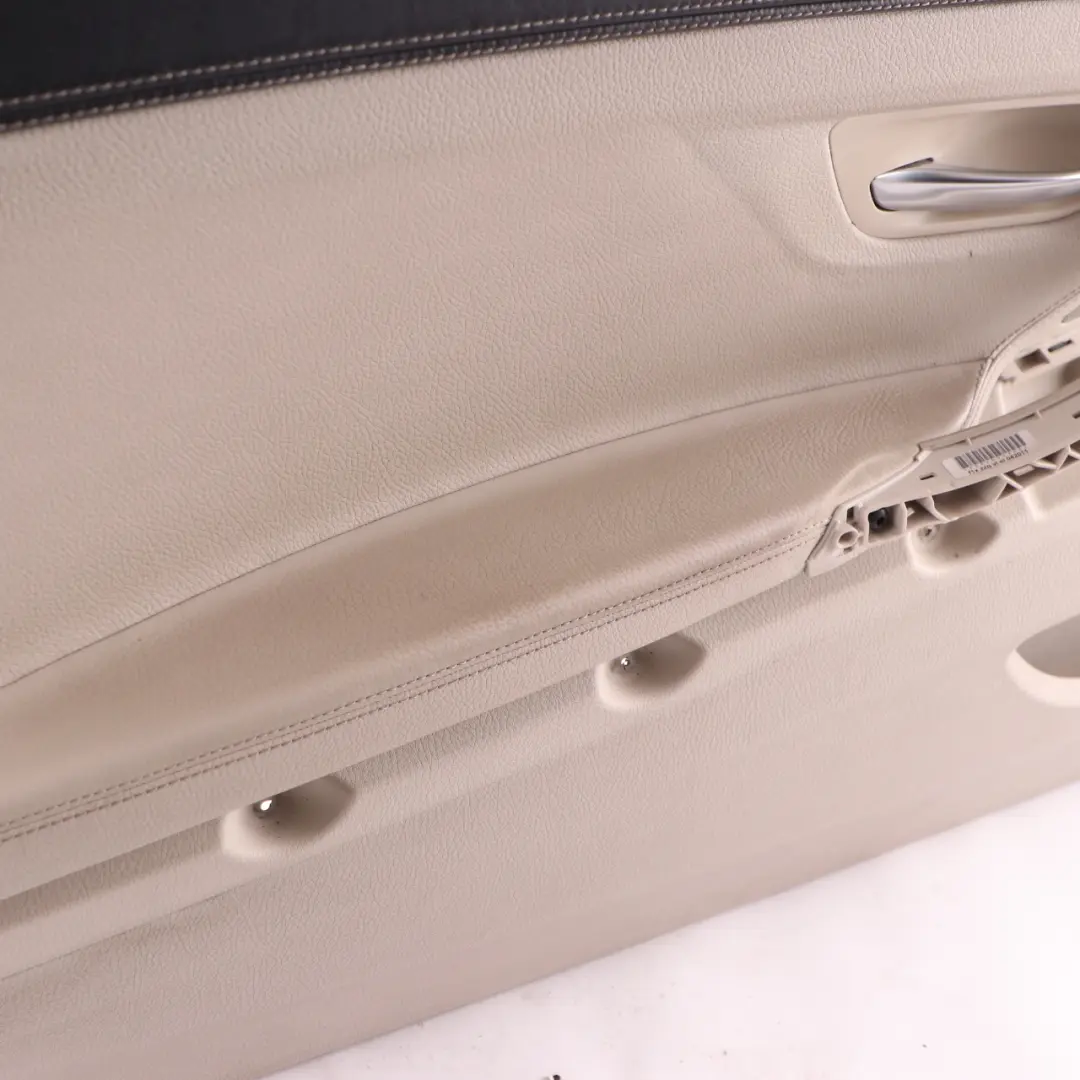 BMW F12 F13 Door Card Front Left N/S Lining Panel Leather Dakota Ivory White - SKU rhd-7288469 - Part number 7288469