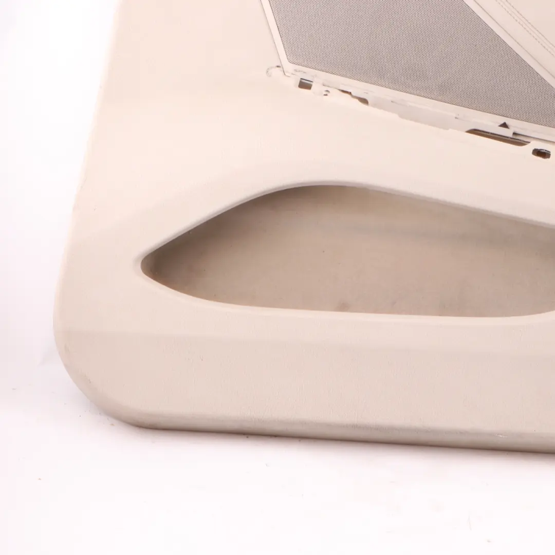 Door Card Front Right O/S Lining Panel Leather Dakota Ivory White to BMW F12 F13 with Part number 7291770 BMW F12 F13 Door Card Front Right O/S Lining Panel Leather Dakota Ivory White - SKU rhd-7291770 - Part number 7291770