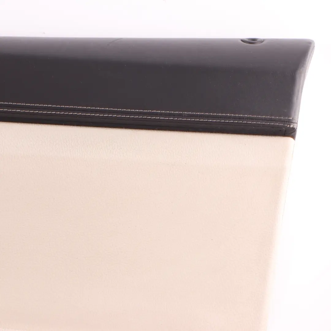 Door Card Front Right O/S Lining Panel Leather Dakota Ivory White to BMW F12 F13 with Part number 7291770 BMW F12 F13 Door Card Front Right O/S Lining Panel Leather Dakota Ivory White - SKU rhd-7291770 - Part number 7291770