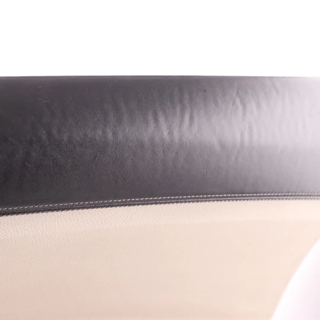 Door Card Front Right O/S Lining Panel Leather Dakota Ivory White to BMW F12 F13 with Part number 7291770 BMW F12 F13 Door Card Front Right O/S Lining Panel Leather Dakota Ivory White - SKU rhd-7291770 - Part number 7291770