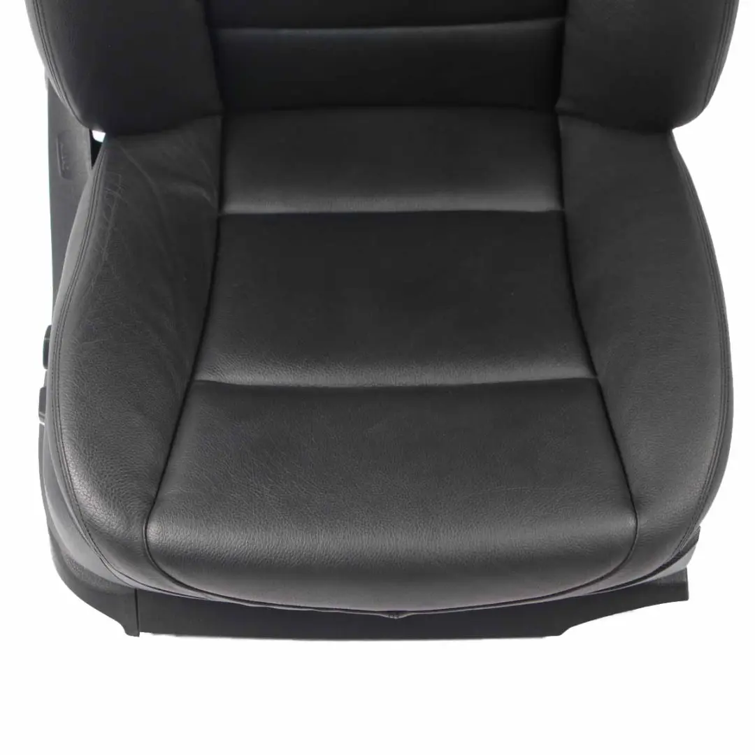 Front Seat BMW F01 Heated Memory Right O/S Leather Dakota Black Lumbar - SKU rhd-7292724-2 - Part number 7292724