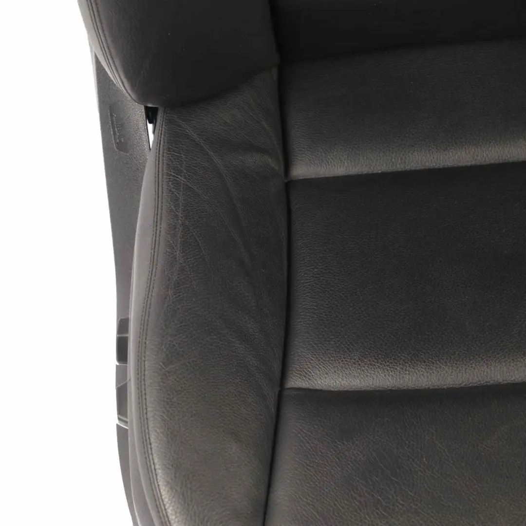  Front Seat BMW F01 Heated Memory Right O/S Leather Dakota Black Lumbar - SKU rhd-7292724-2 - Part number 7292724