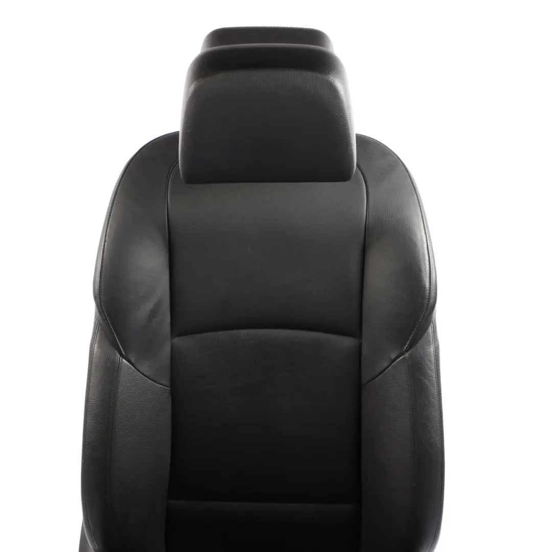 BMW F01 Front Seat Heated Memory Right O/S Interior Leather Dakota Black Lumbar - SKU rhd-7292724-3 - Part number 7292724