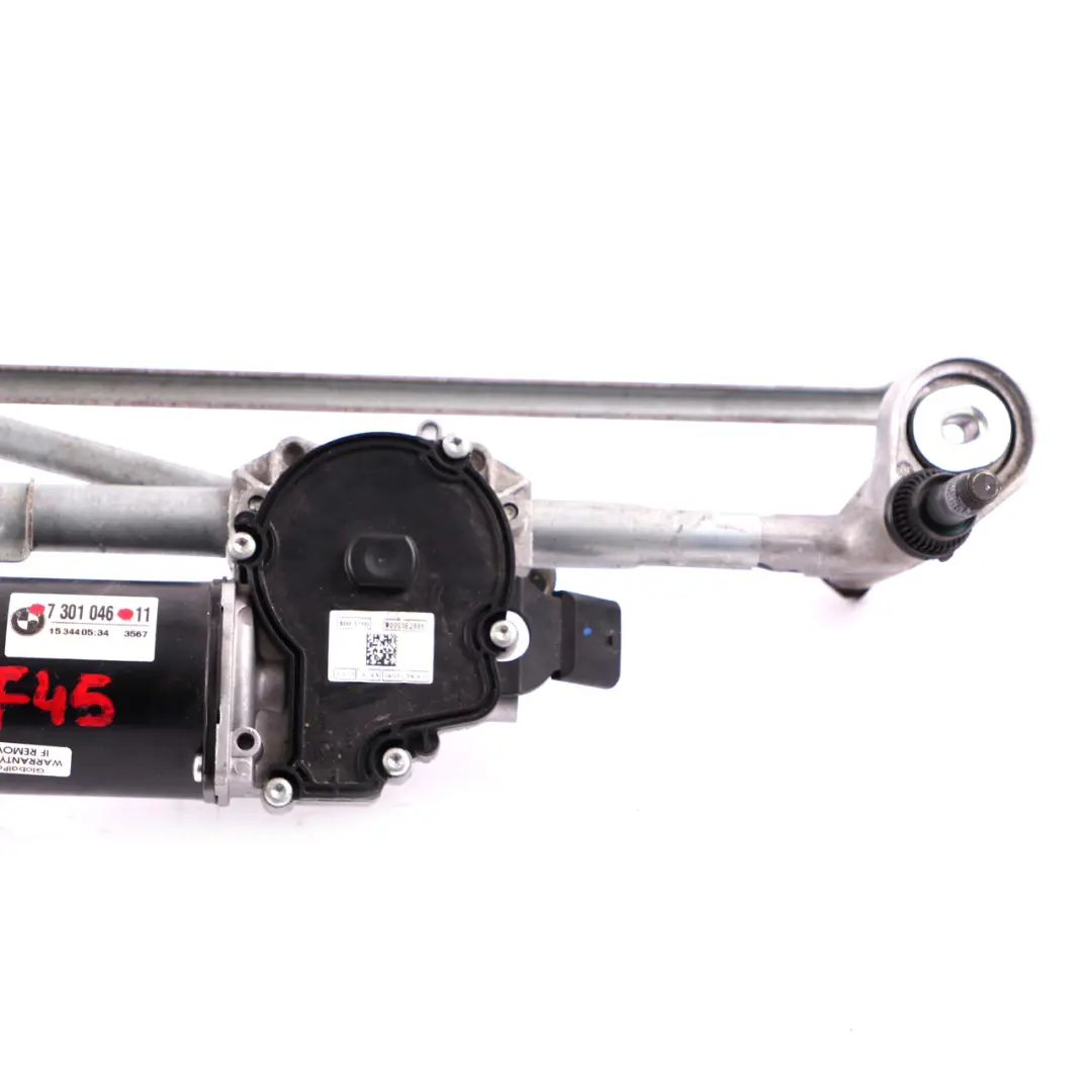 BMW 2 Series F45 F46 Front Linkage Wiper System With Motor Drive - SKU rhd-7301046 - Part number 7301046