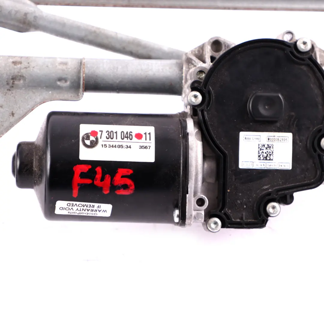 Front Linkage Wiper System With Motor Drive to BMW 2 Series F45 F46 with Part number 7301046 BMW 2 Series F45 F46 Front Linkage Wiper System With Motor Drive - SKU rhd-7301046 - Part number 7301046