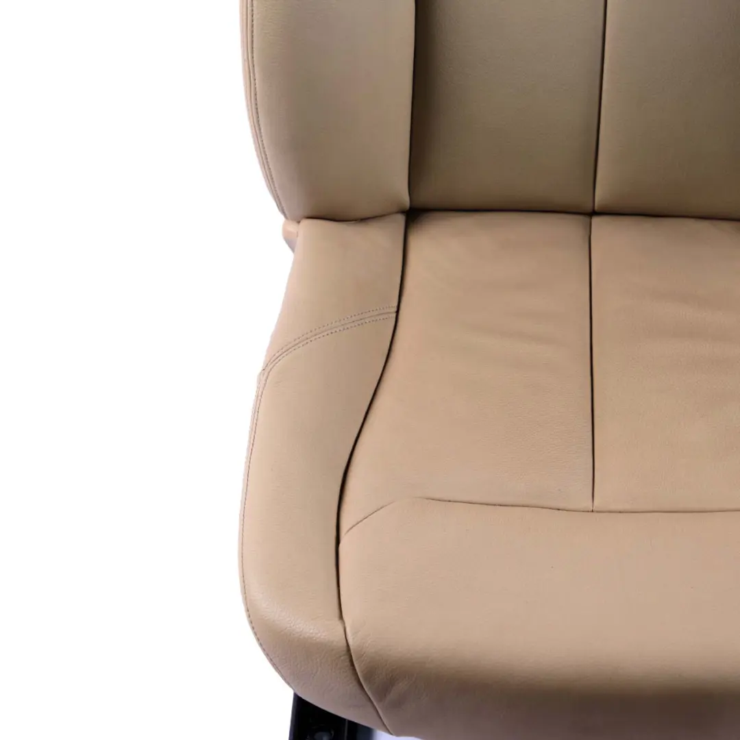 Heated BMW F30 Memory Lumbar Front Left N/S Leather Dakota Veneto-Beige to Seat with Part number 7303713 Seat Heated BMW F30 Memory Lumbar Front Left N/S Leather Dakota Veneto-Beige - SKU rhd-7303713-1 - Part number 7303713