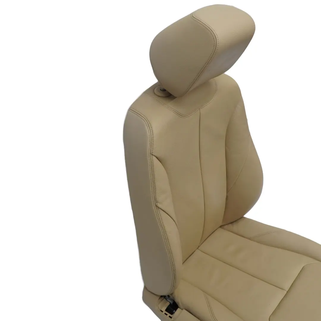 Heated BMW F30 Memory Lumbar Front Right O/S Leather Dakota Veneto-Beige to Seat with Part number 7303714 Seat Heated BMW F30 Memory Lumbar Front Right O/S Leather Dakota Veneto-Beige - SKU rhd-7303714-1 - Part number 7303714