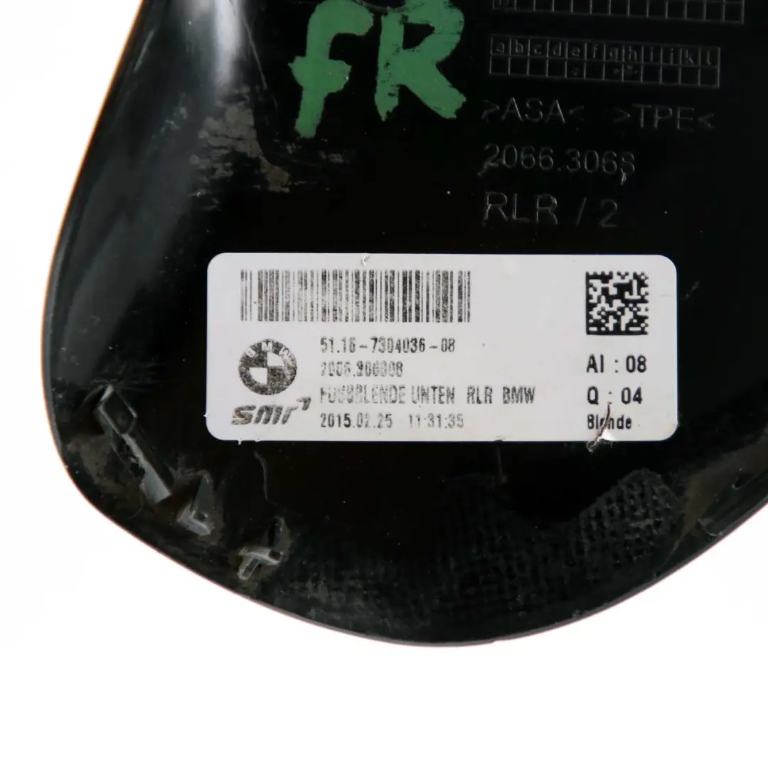 Wing Mirror Cover BMW i3 I01 Cap Baseplate Base Right O/S to with Part number 7304036 Wing Mirror Cover BMW i3 I01 Cap Baseplate Base Right O/S - SKU rhd-7304036 - Part number 7304036