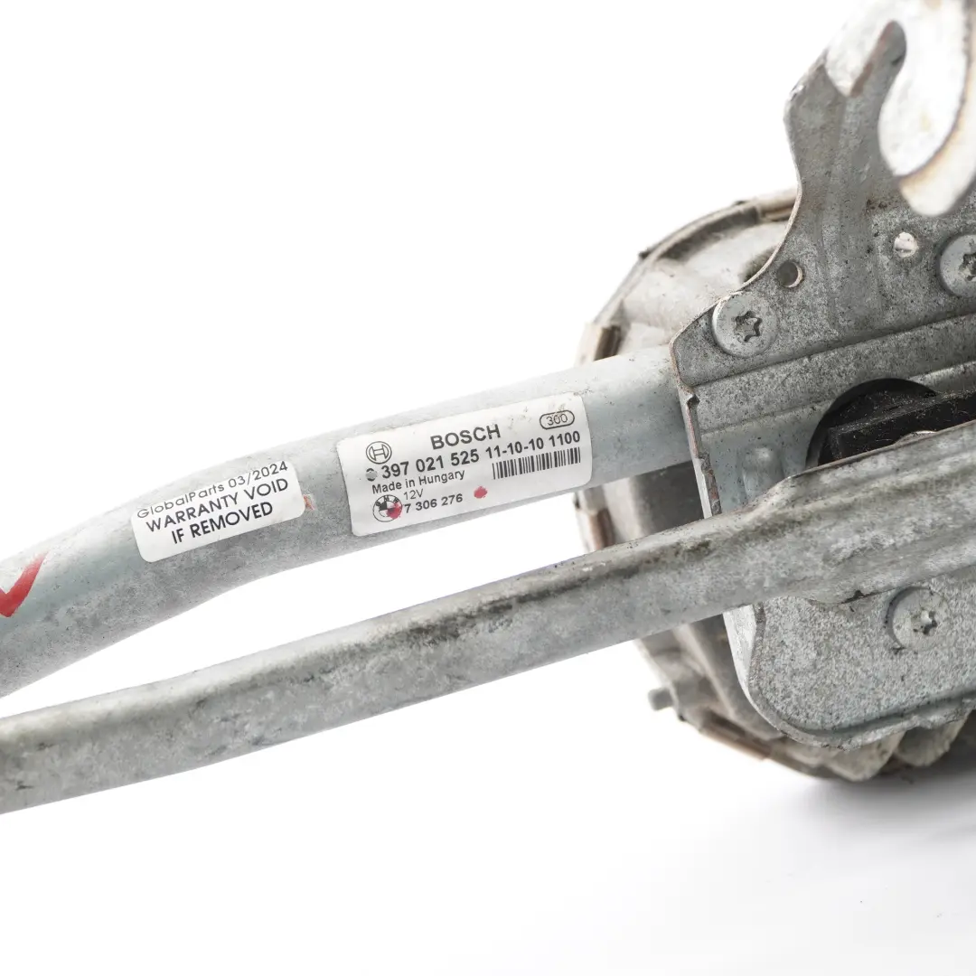 Windscreen Front Wiper Linkage System Mechanism Motor Drive to BMW F12 F13 with Part number 7306276 BMW F12 F13 Windscreen Front Wiper Linkage System Mechanism Motor Drive - SKU rhd-7306276-1 - Part number 7306276