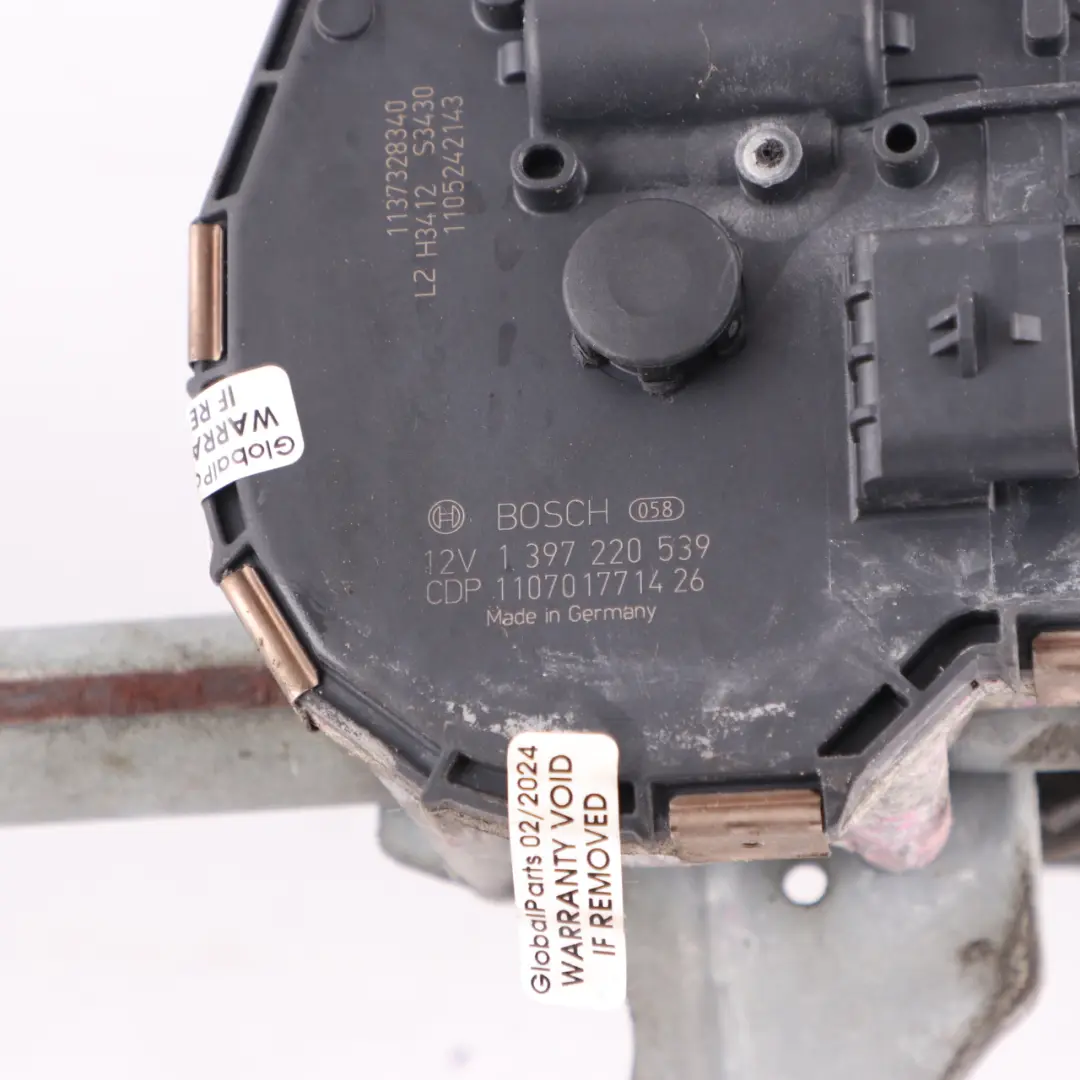 BMW F12 F13 Front Wiper Linkage System Mechanism With Motor Drive 7254926 - SKU rhd-7306276 - Part number 7306276